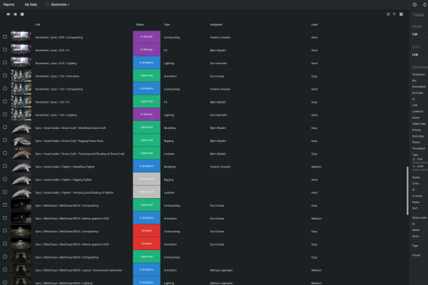 Academy Award_ftrack Studio_Dark-list-tasks